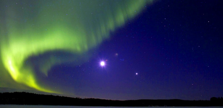 Luxury holidays to view the Northern Lights in Lulea, Swedish Lapland