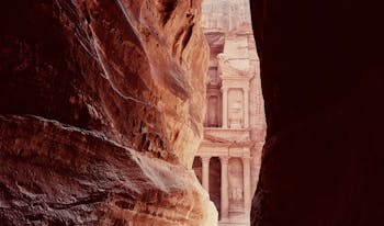 Revenge travel in Petra, Jordan