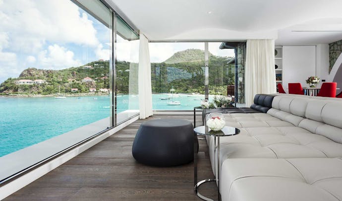 Luxury hotels with sea views in St Barths
