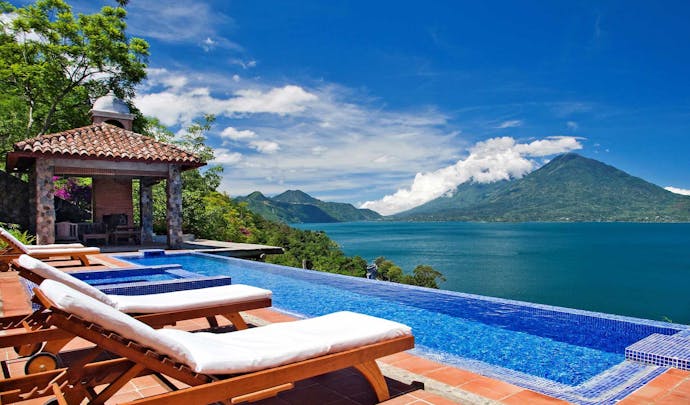 Stay on the lakes in Guatemala