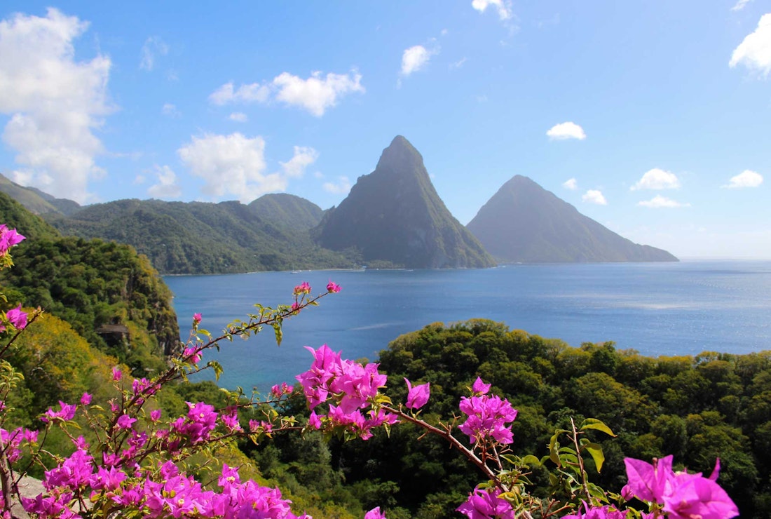 Staying at Jade Mountain, St Lucia