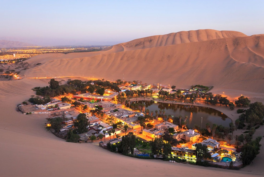 Huacachina in the evening