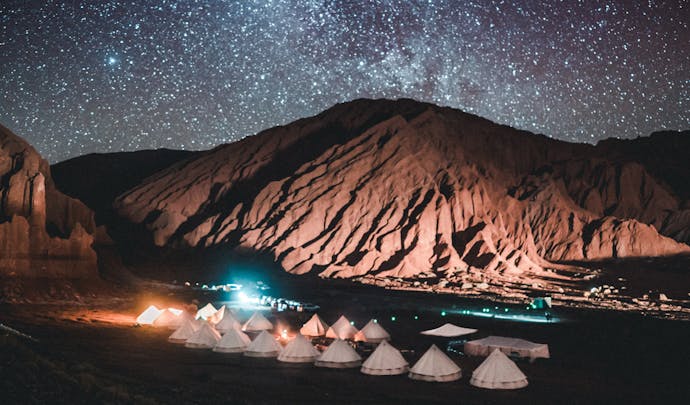 Sleep under the stars in the Atacama
