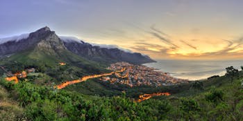 Cape Town view in South Africa
