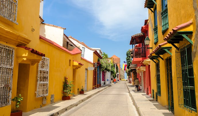 Cartagena City in Colombia