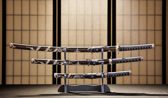 Samuari swords in Japan