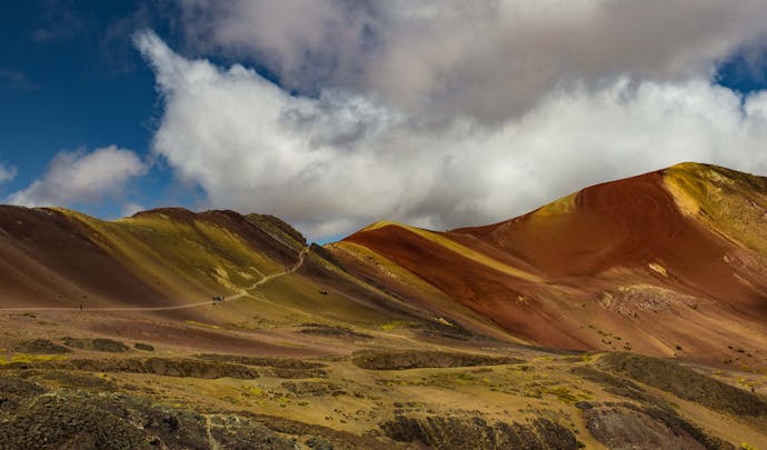 Trekking to Rainbow Mountain in Peru