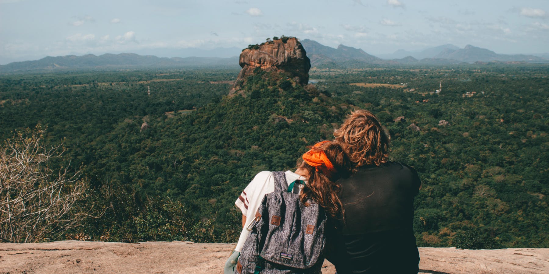 Sigirya rock in Sri Lanka
