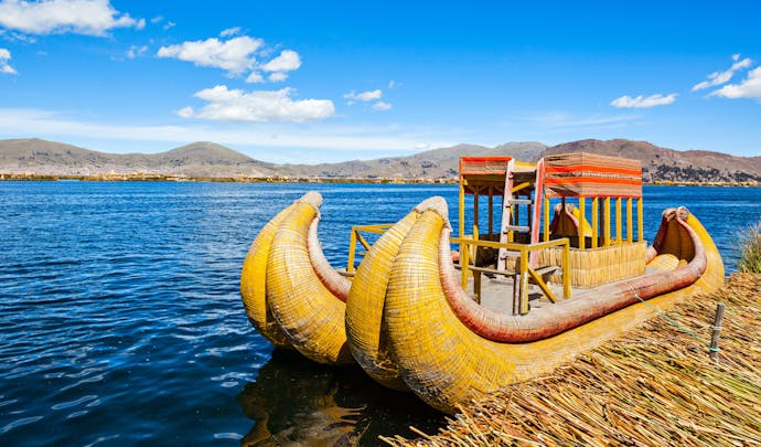 Lake Titicaca in Bolivia