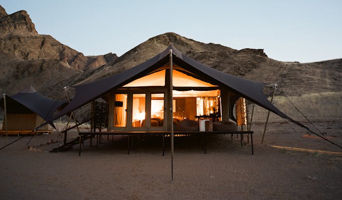 Hoanib Valley Camp in Namibia