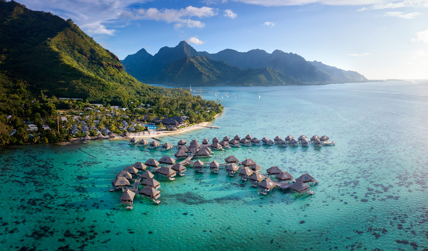 Luxury Bora Bora Honeymoon French Polynesia Black Tomato   ATH84CLb WEB Aerial 2 