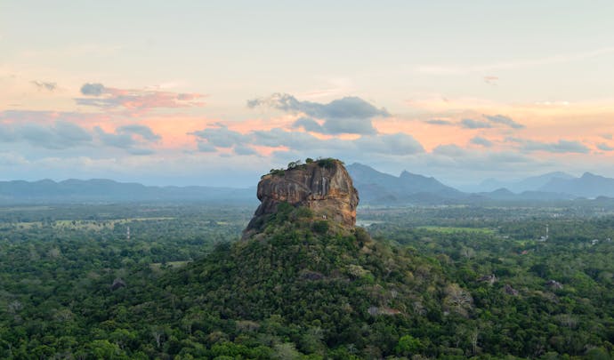 Explore Sri Lanka's Sigiriya rock