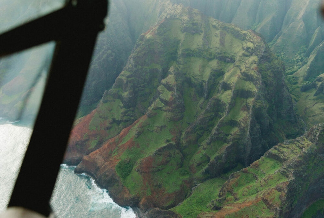 Heli ride in Hawaii