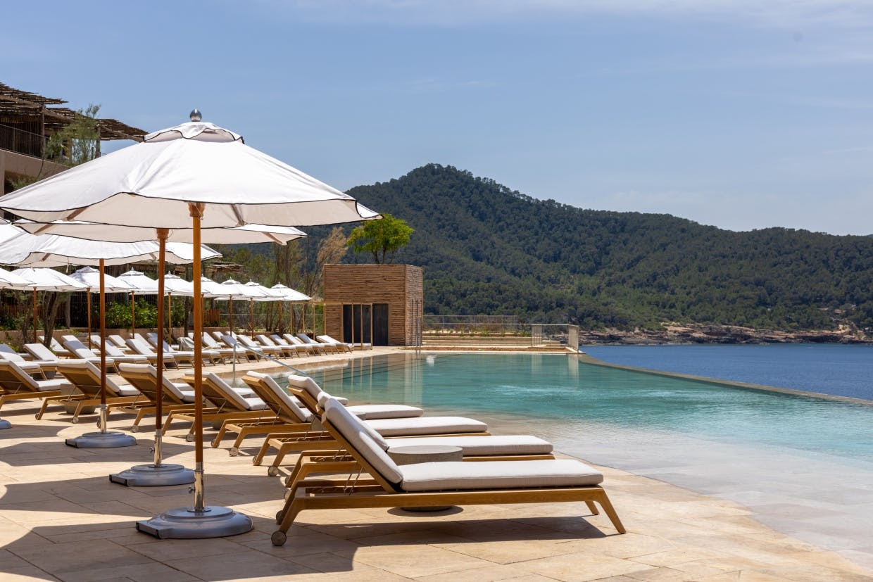 Six Senses Ibiza, pool view, luxury resorts Ibiza