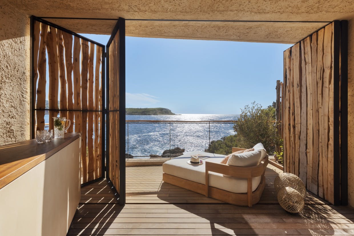 Six Senses Ibiza, sea view cave suite, luxury resorts Ibiza