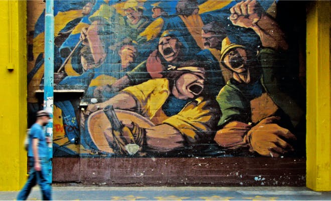 Street art in La Boca Buenos Aires, Luxury Argentina vacations