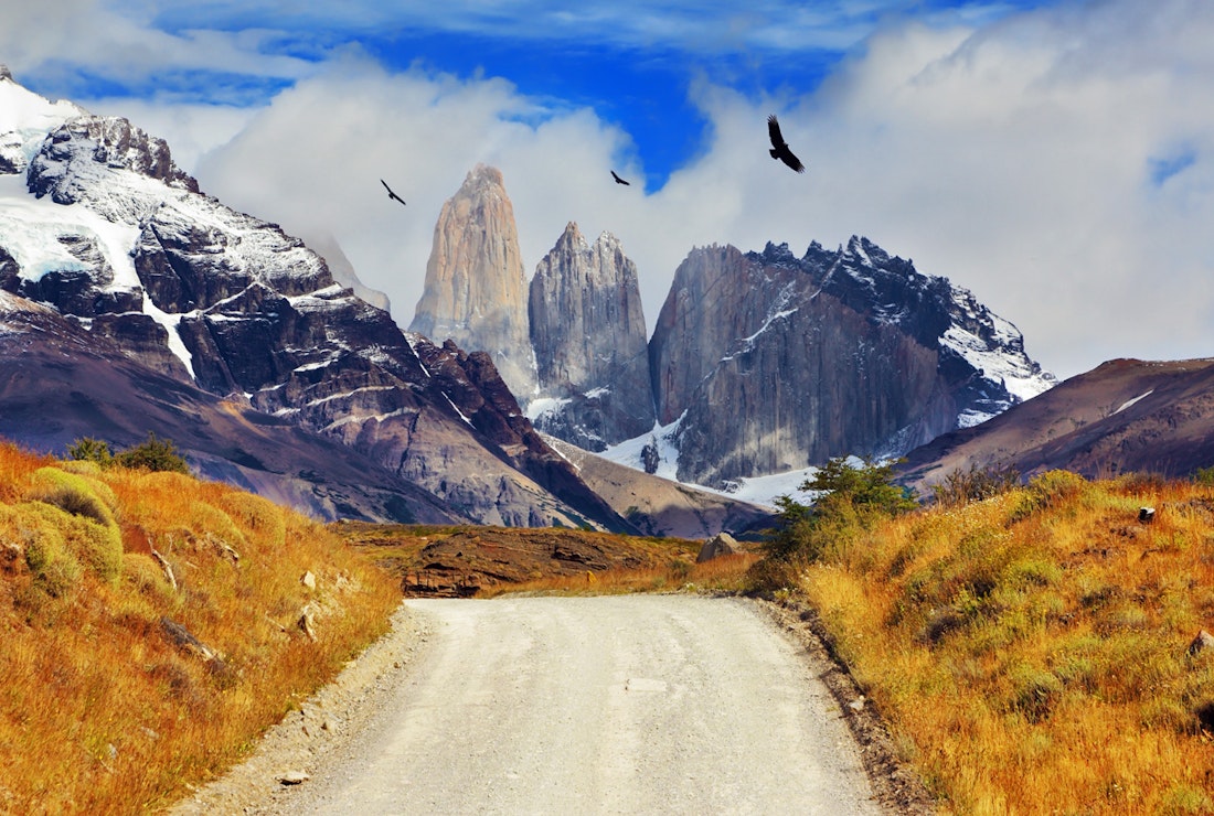road to torres del paine chile