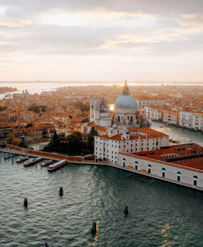 Venice from above, Italy
