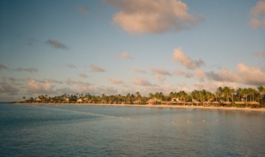 sunset beach caribbean