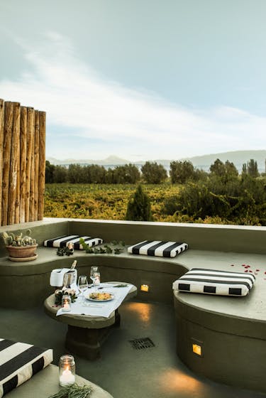 Cavas Wine Lodge Roof Terrace, Argentina