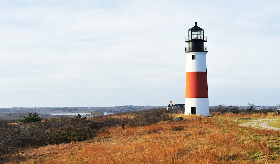 Lighthouse nantucket east coast