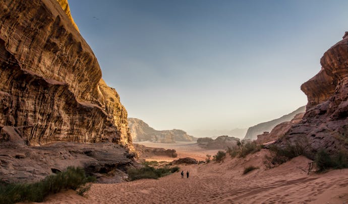 Wadi Rum desert, Middle East
