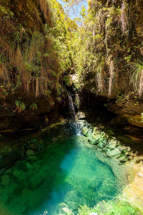 isalo natural pool in madagascar