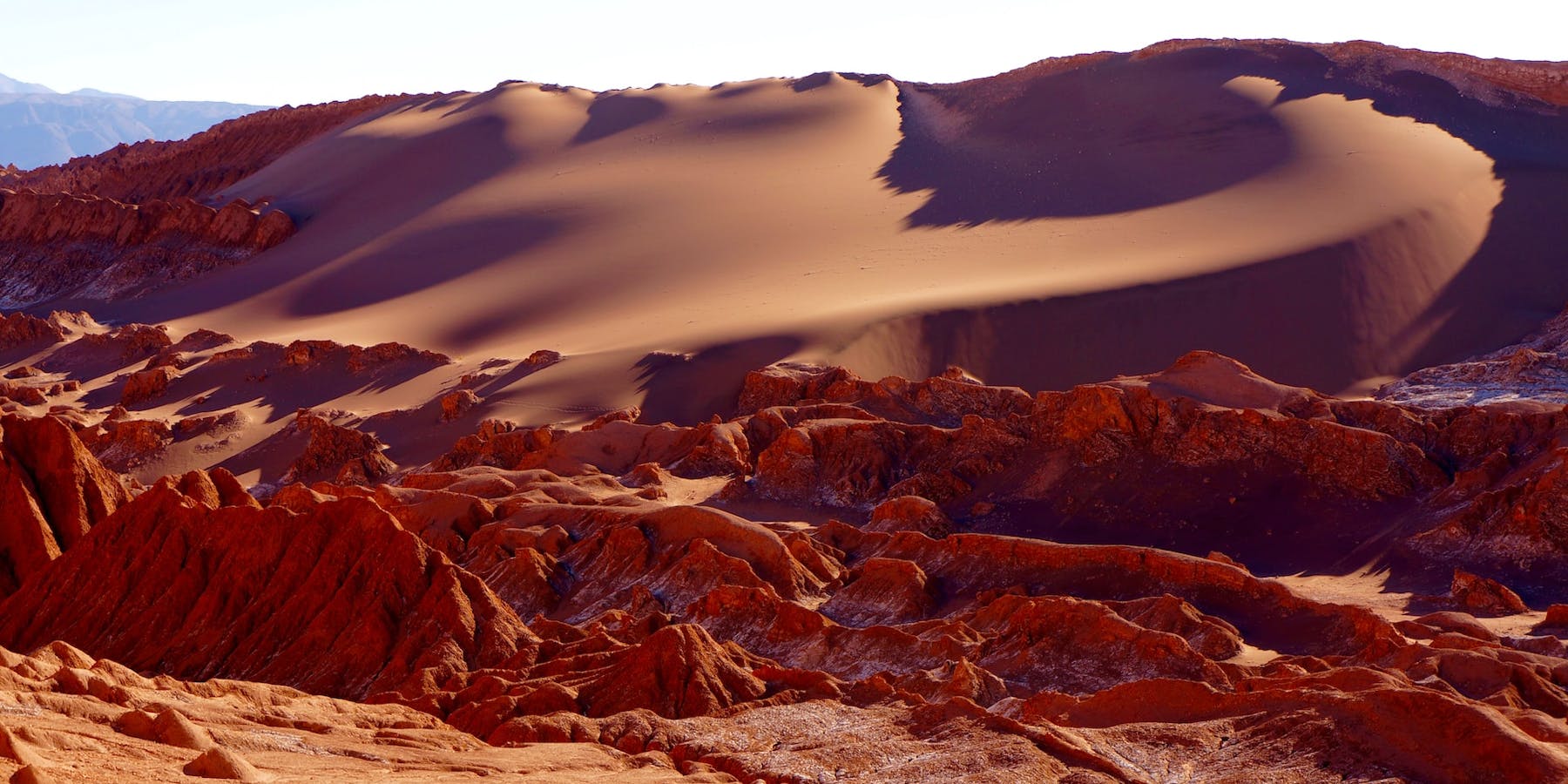 The arid desert of Atacama, Chile