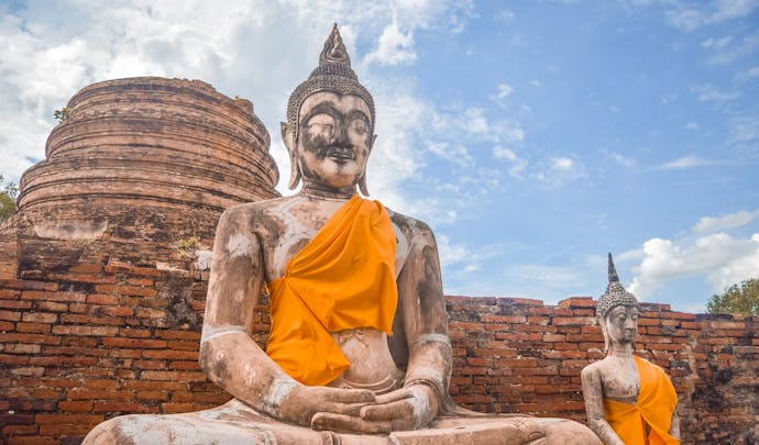 Ayutthaya, Thailand, Buddha statues