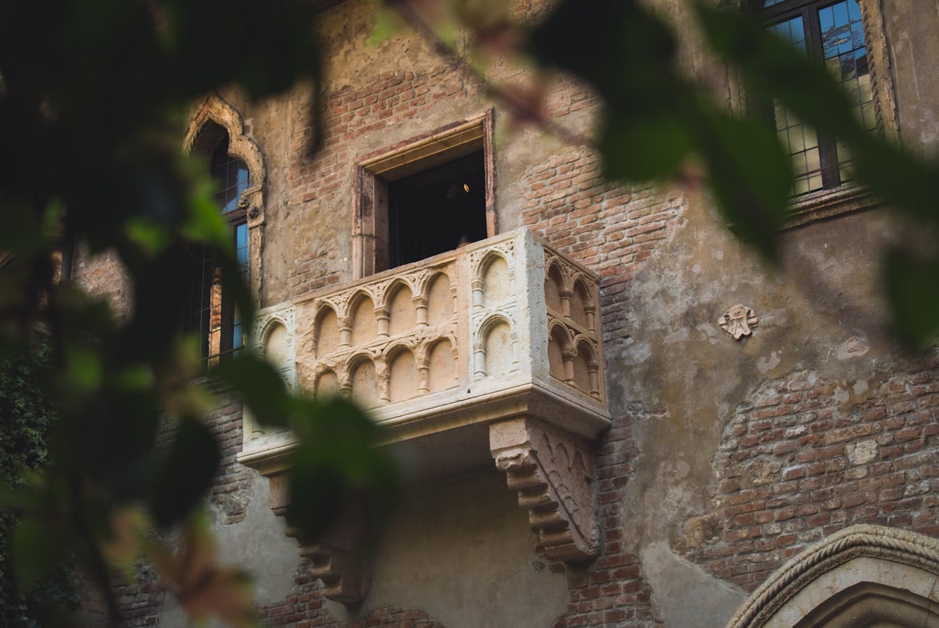 Juliet balcony in Verona