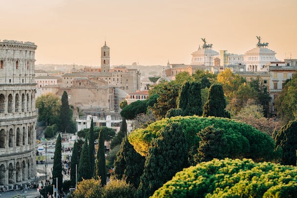 Rome at sunrise