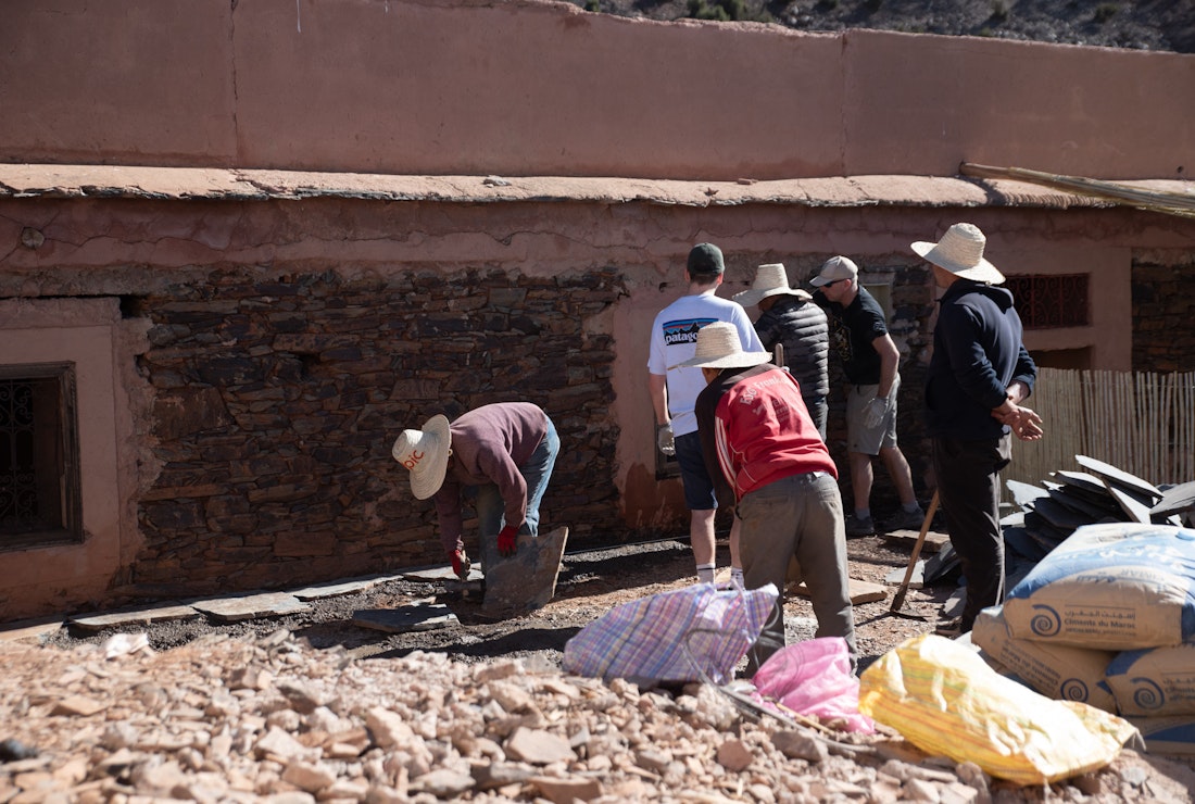 volunteering in the atlas mountains in morocco