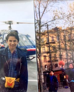 Sunil childhood photo in New York