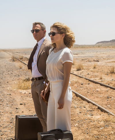 Daniel Craig and Léa Seydoux in Metro-Goldwyn-Mayer Pictures/Columbia Pictures/EON Productions’ action adventure SPECTRE, Morocco
