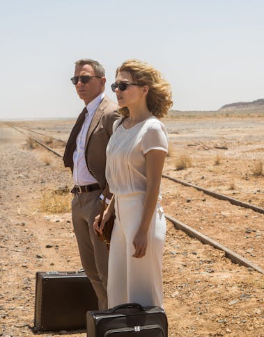 Daniel Craig and Léa Seydoux in Metro-Goldwyn-Mayer Pictures/Columbia Pictures/EON Productions’ action adventure SPECTRE, Morocco